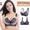 Full Coverage Push Up Lace Bra