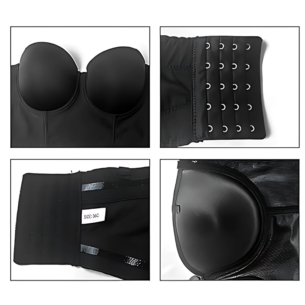 Magic Convertible Strapless Push Up Corset Posture Bra