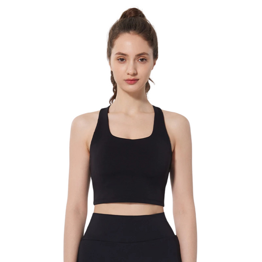 Magic Seamless Criss-Cross Back Sports Bra | Comfortable & Lightweight Support