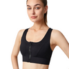 Magic Front Closure Sculpting Sports Bra | Wireless Racerback Design