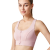 Magic Front Closure Sculpting Sports Bra | Wireless Racerback Design