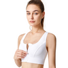 Magic Front Closure Sculpting Sports Bra | Wireless Racerback Design