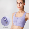 Magic Front Closure Sculpting Sports Bra | Wireless Racerback Design