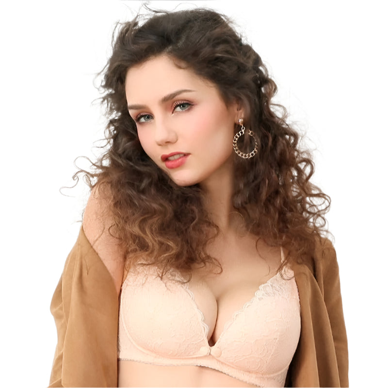 Magic Underwire Lace Breathable Nursing Bra - Magic Bra