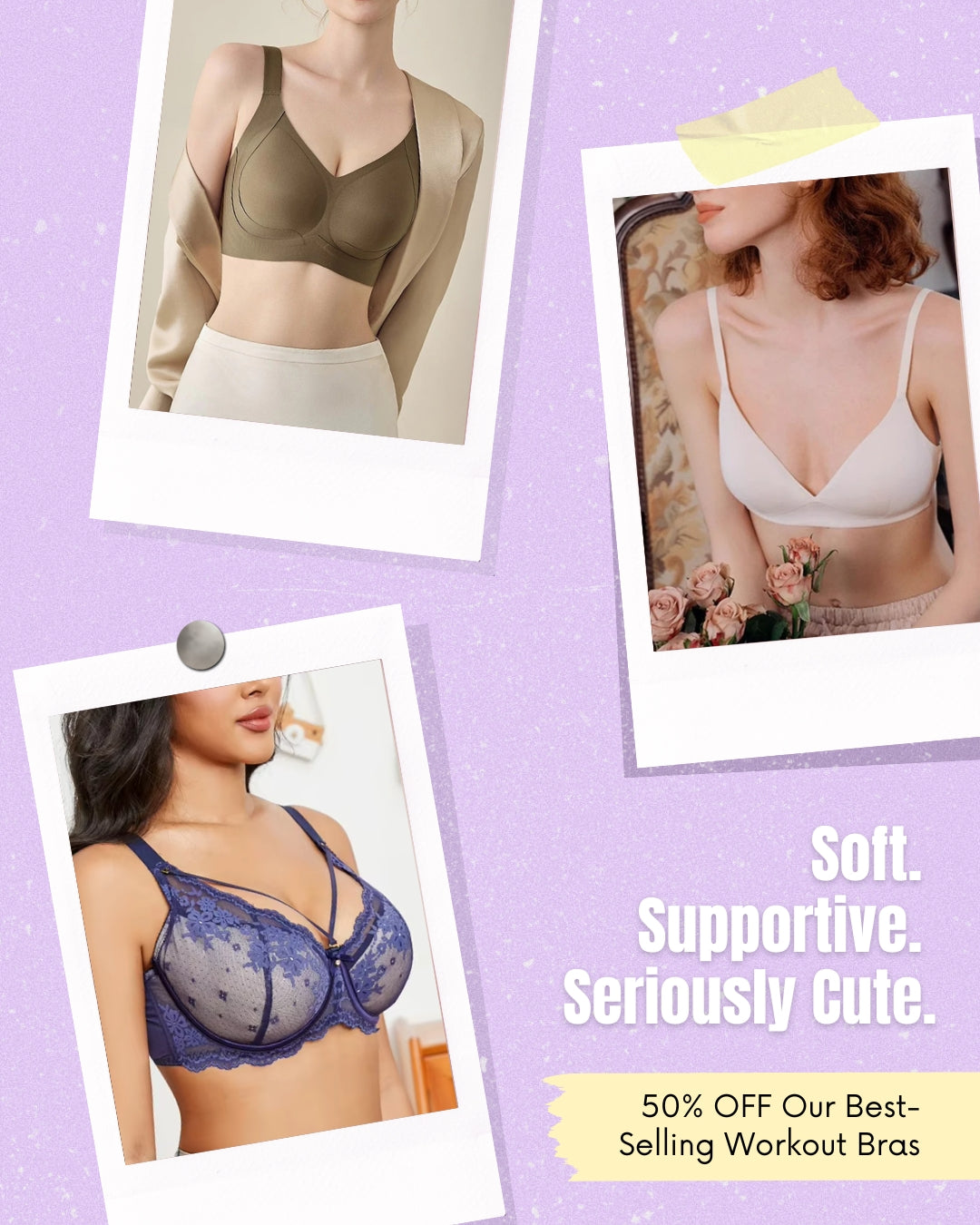 Get 50% OFF on Our Workout-Approved Favorites 💗