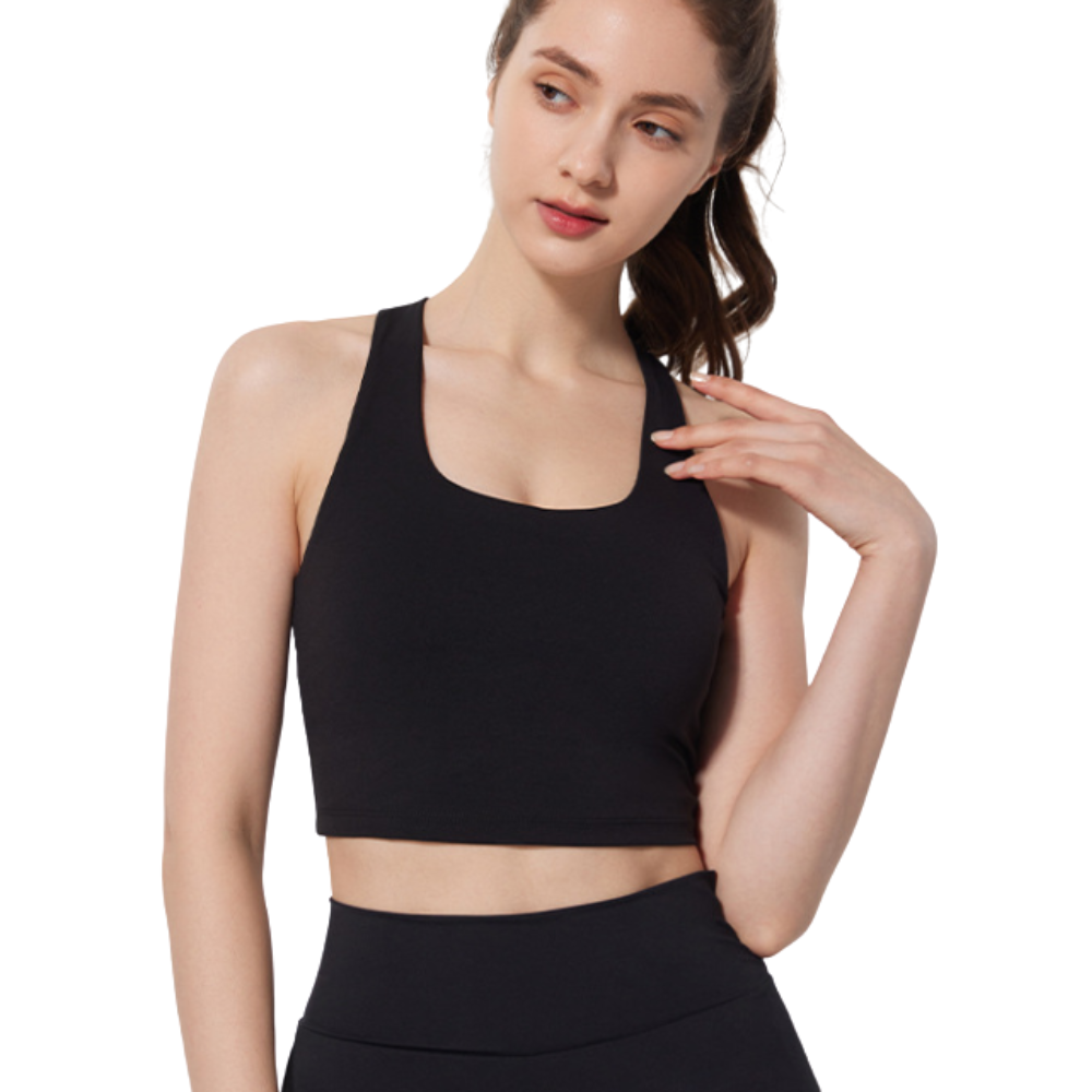 Magic Seamless Criss-Cross Back Sports Bra | Comfortable & Lightweight Support