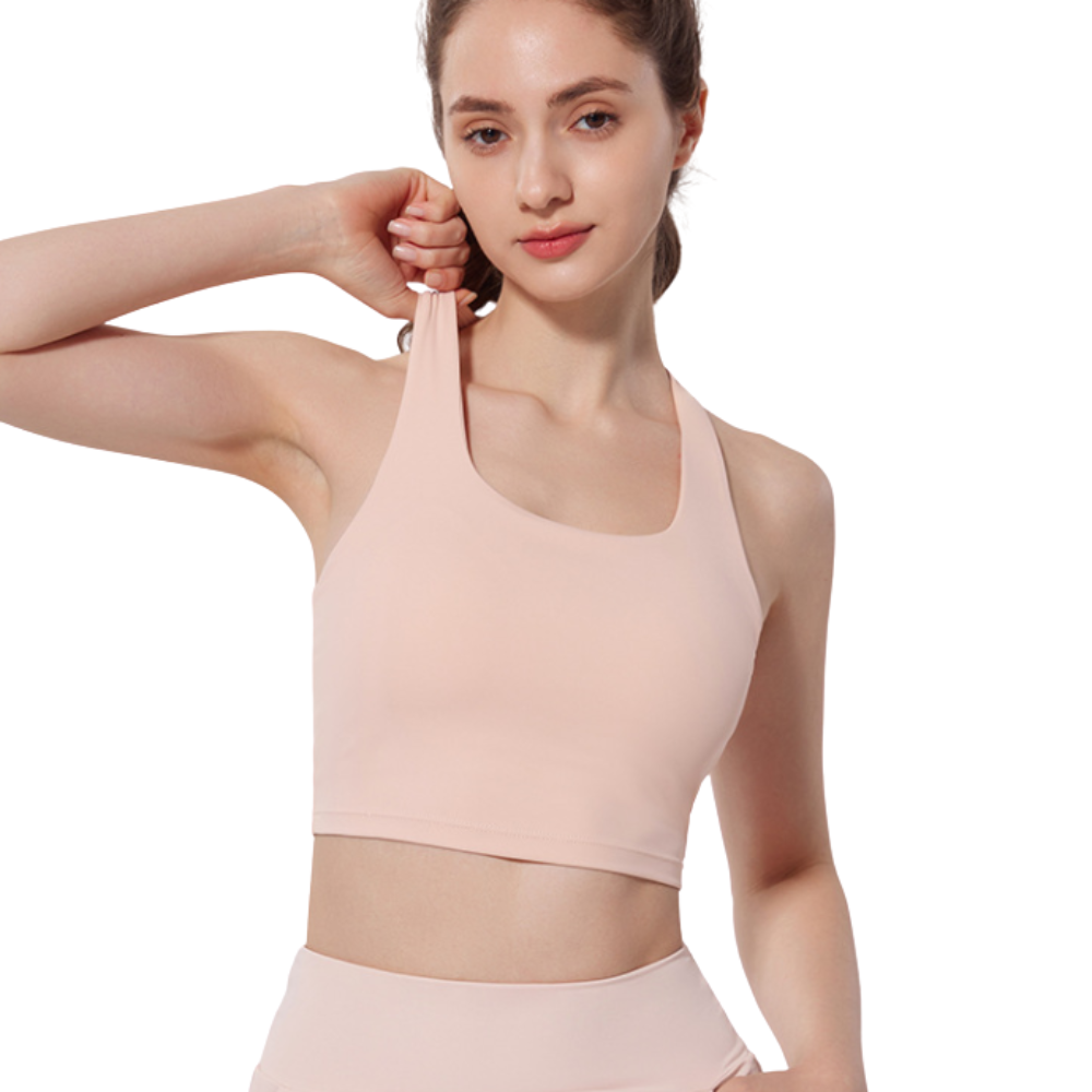 Magic Seamless Criss-Cross Back Sports Bra | Comfortable & Lightweight Support