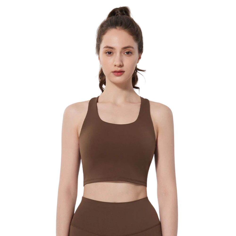 Magic Seamless Criss-Cross Back Sports Bra | Comfortable & Lightweight Support