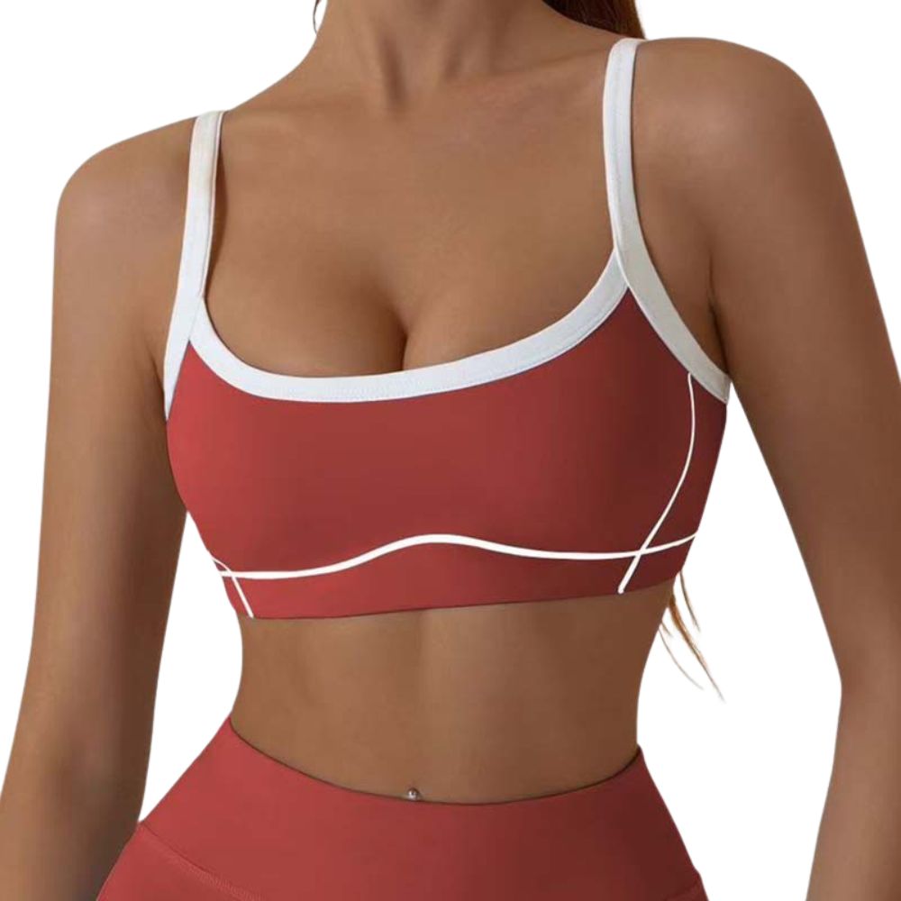 Magic Scoop Neck Padded Sports Bra | Breathable Removable Pads - Magic Bra