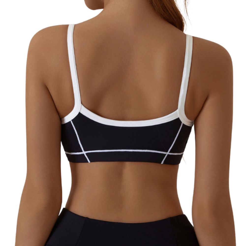 Magic Scoop Neck Padded Sports Bra | Breathable Removable Pads - Magic Bra