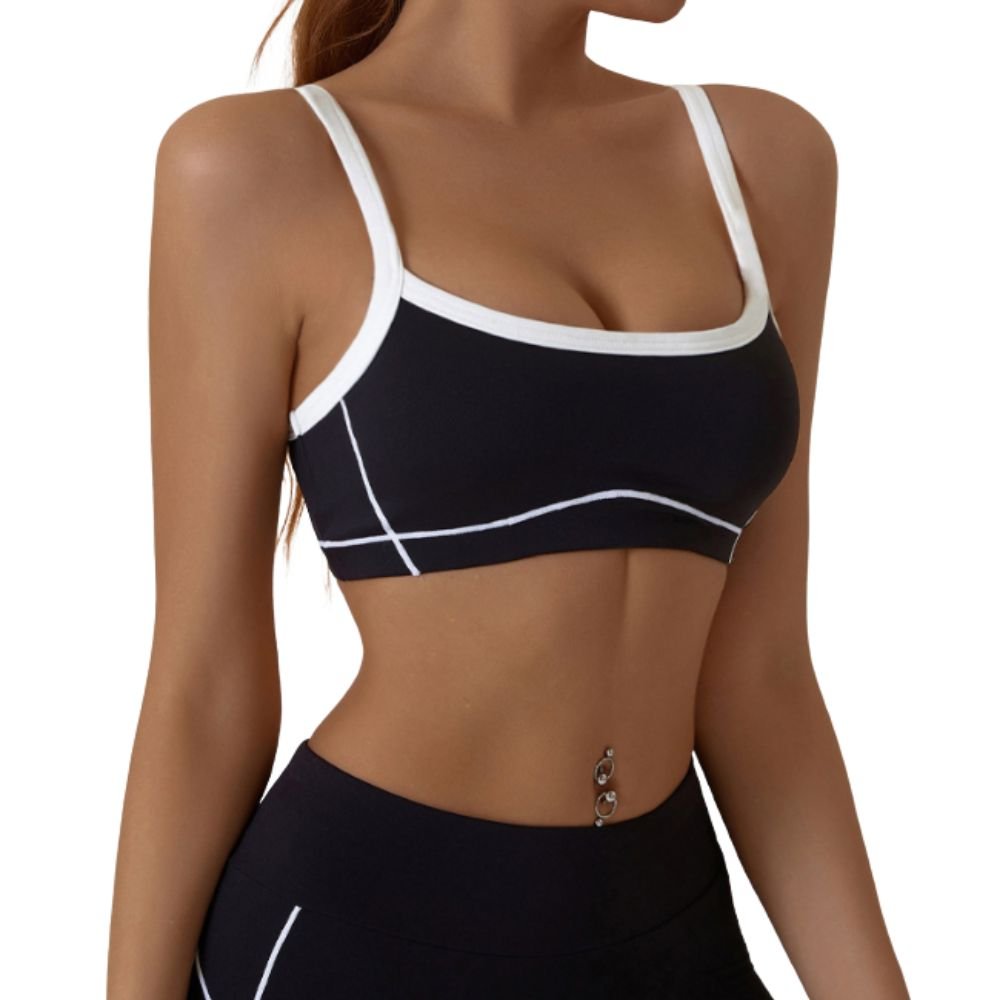 Magic Scoop Neck Padded Sports Bra | Breathable Removable Pads - Magic Bra