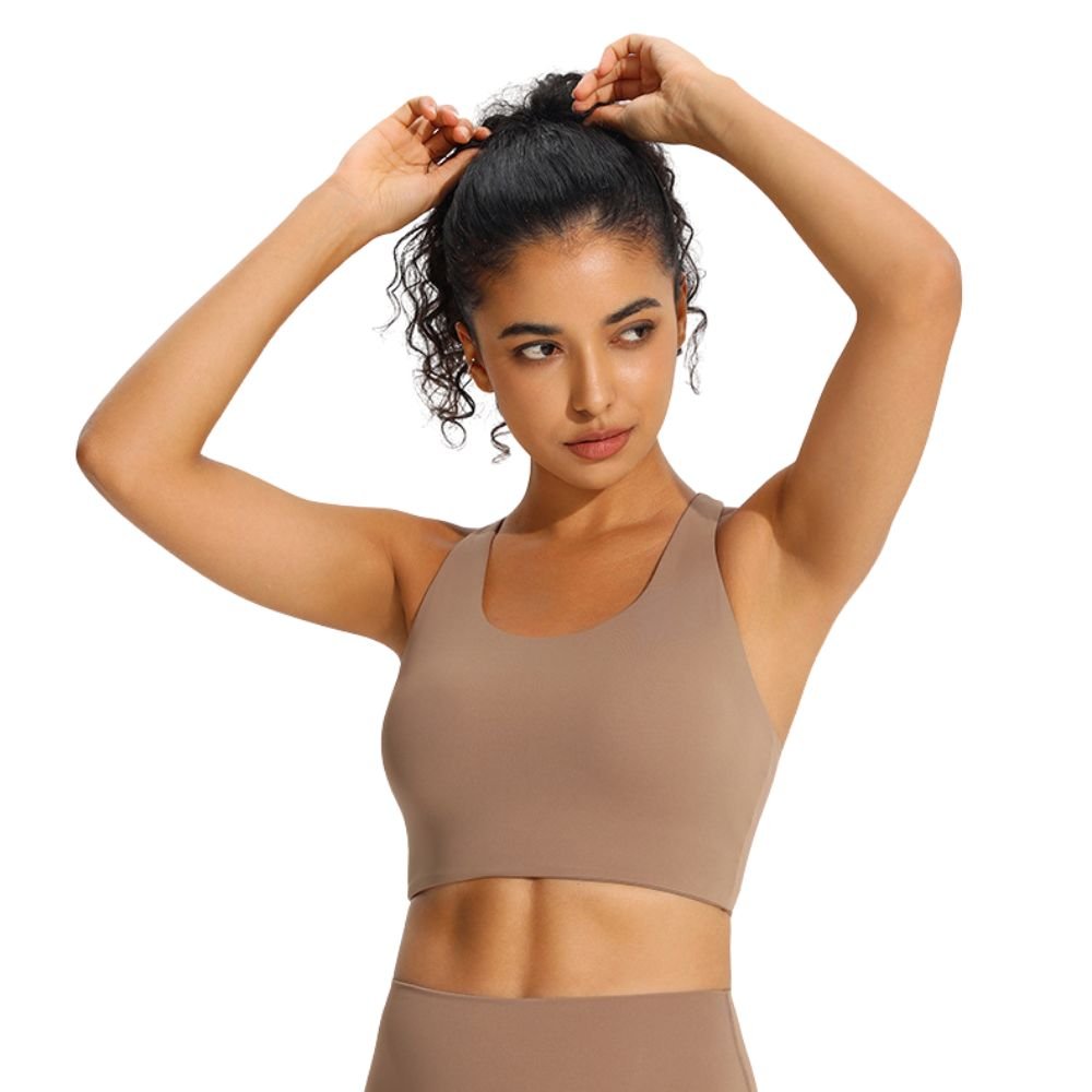 Magic Seamless Padded Sports Bra | Criss - Cross Back Design - Magic Bra