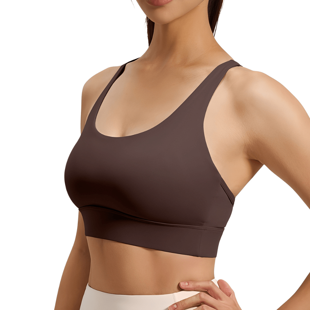 Magic Soft Sculpt Scoop Neck Yoga Bra | Lightweight, Effortless Fit - Magic Bra